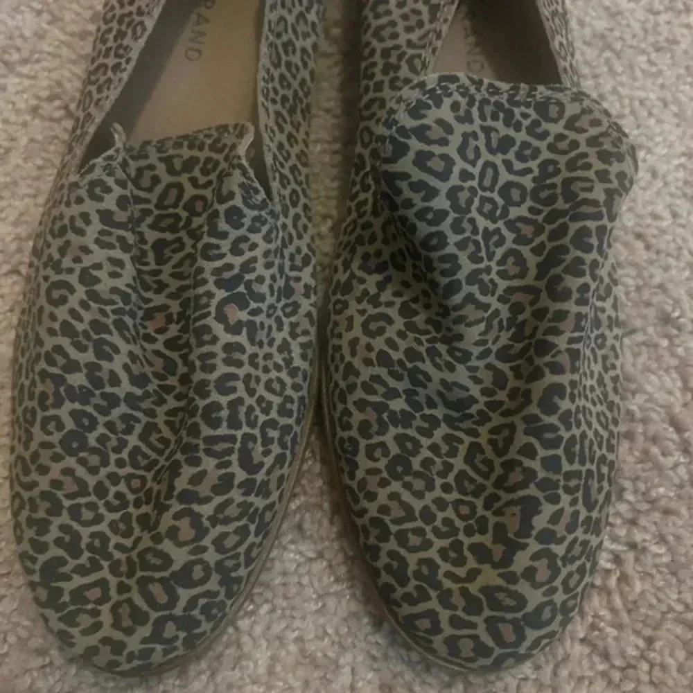Lucky Brand Women's Cahill Loafer Cheetah Print Size 8.5